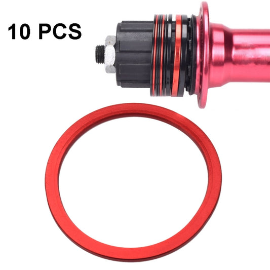 10 PCS FMFXTR Bicycle BB Middle Shaft Flying Wheel Cushion, Thickness: 1.5mm (Red) - Outdoor & Sports by FMFXTR | Online Shopping UK | buy2fix