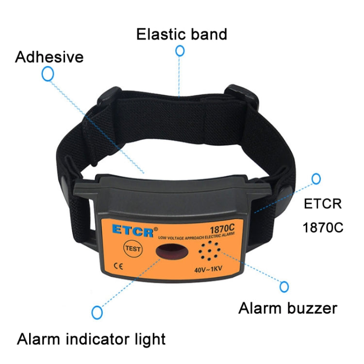 ETCR Non-contact High Voltage Alarm Ellectrician Test Pen, Model: ETCR1870C For Arm - Current & Voltage Tester by ETCR | Online Shopping UK | buy2fix