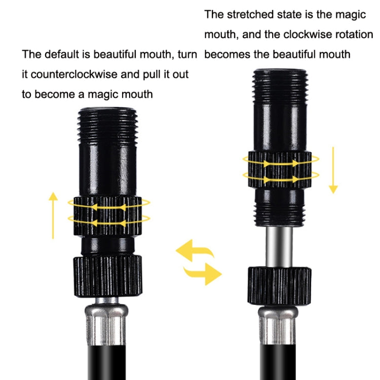 WEST BIKING YP0711122 Portable Bicycle High Pressure Pump(Black) - Bicycle Locks & Bicycle Pumps by WEST BIKING | Online Shopping UK | buy2fix