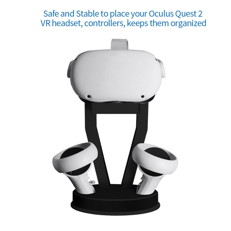 JYS-OC002 VR Bracket Desktop Storage Rack For Oculus Quest 2(Black) - Consumer Electronics by buy2fix | Online Shopping UK | buy2fix