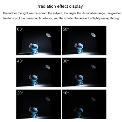 GODOX SN1002 Honeycomb Mesh Reflector Light Effect Accessory For 17cm Standard Cover, Density: 10° - Camera Accessories by GODOX | Online Shopping UK | buy2fix