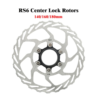 RACEWORK RS6 Mountain Bike Mid-lock Discs, Diameter: 140mm - Bicycle Brake Parts by RACEWORK | Online Shopping UK | buy2fix