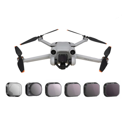 RCSTQ Aluminum Alloy Adjustable Filter Accessories for DJI Mini 3 Pro,Style: ND64 - DJI & GoPro Accessories by RCSTQ | Online Shopping UK | buy2fix