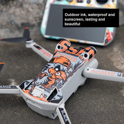 Sunnylife Drone+Remote Control Protective Sticker For DJI Mini 3 Pro RC Version(Irimitent Eagle) - DJI & GoPro Accessories by Sunnylife | Online Shopping UK | buy2fix