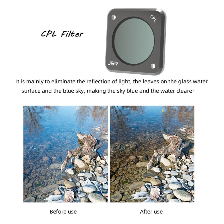 JSR  Action Camera Filters for DJI Action 2,Style:  Star - DJI & GoPro Accessories by JSR | Online Shopping UK | buy2fix