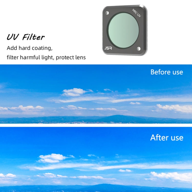 JSR   Action Camera Filters for DJI Action 2,Style: CS-3IN1 - DJI & GoPro Accessories by JSR | Online Shopping UK | buy2fix
