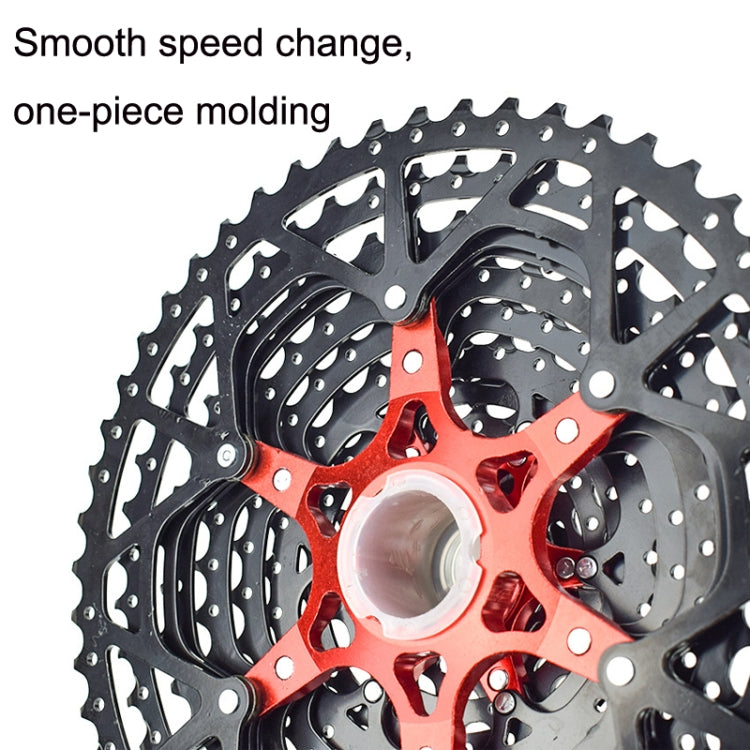 VG Sports Split Mountain Bike Lightweight Cassette Flywheel, Style: 10 Speed 42T (Silver) - Bicycle Chains & Rounds by VG Sports | Online Shopping UK | buy2fix