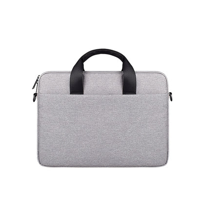 ST09 Portable Single-shoulder Laptop Bag, Size: 15.6 inches(Grey) - 15.6 - 17 inch by buy2fix | Online Shopping UK | buy2fix