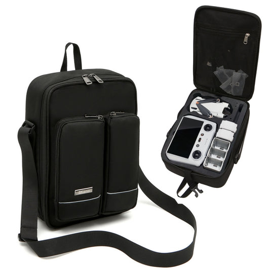 BKANO Storage Bag Shoulder Bag Messenger Bag Suitcase for DJI Mini 3 Pro(Black) - DJI & GoPro Accessories by BKANO | Online Shopping UK | buy2fix