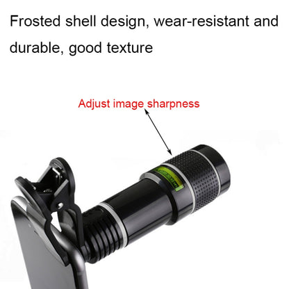 Zoom and Focus Phone Telephoto Lens, Spec: 20X - Telescope & Microscope by buy2fix | Online Shopping UK | buy2fix