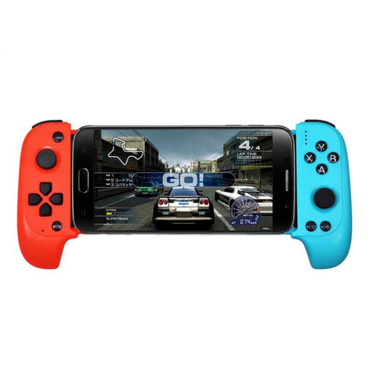 STK-7007F Wireless Bluetooth Stretch Gamepad Joystick For Android and IOS Phones(Red Blue) - Controller Gamepad by buy2fix | Online Shopping UK | buy2fix
