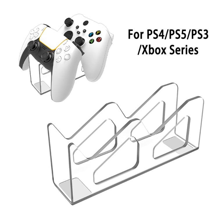 IPLAY HBX-433 Gamepad Transparent Desktop Display Stand For PS4 / PS5 / PS3 / Xbox / Switch - Holder by IPLAY | Online Shopping UK | buy2fix