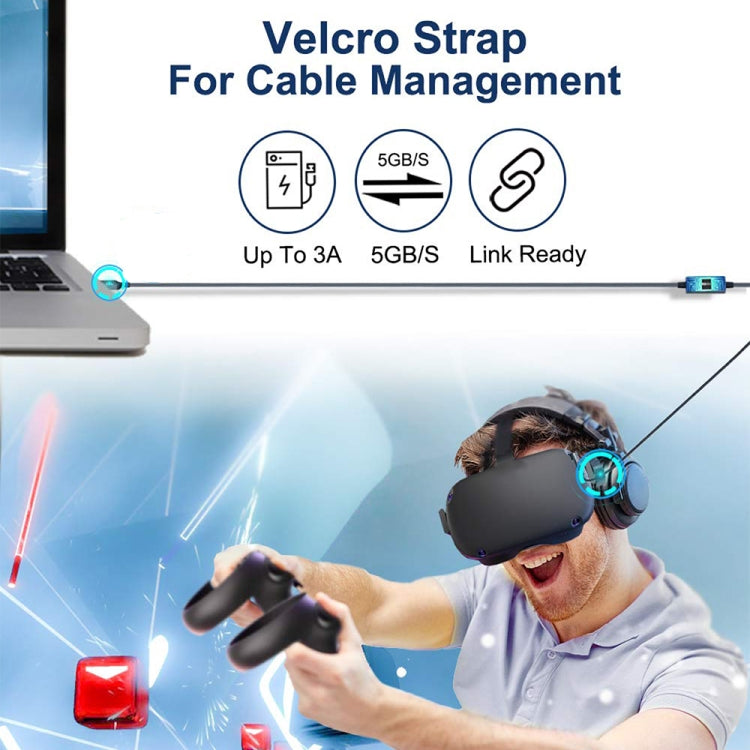 USB3.2 Gen1 VR Link Streamline For Oculus Quest 2, Model: A-C  Aluminum Shell 6M - Consumer Electronics by buy2fix | Online Shopping UK | buy2fix