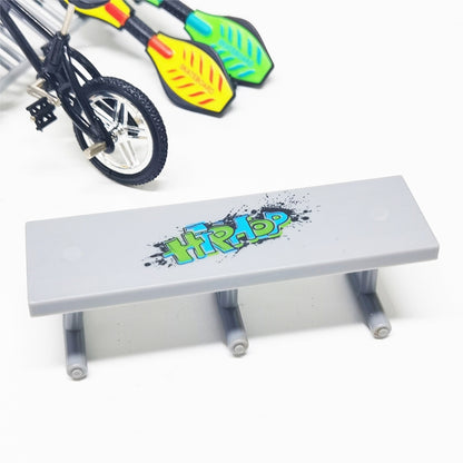 Mini Finger Bike Bicycle Finger Skateboards Skate Ramp Parts Set(CDH-9) - Model Toys by buy2fix | Online Shopping UK | buy2fix