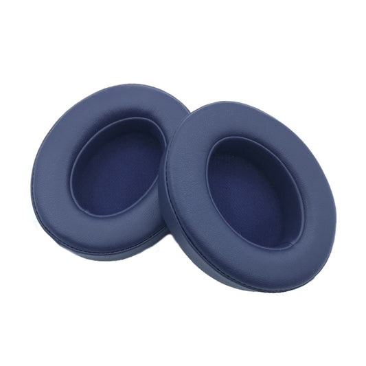 2 PCS Leather Soft Breathable Headphone Cover For Beats Studio 2/3, Color: Dark Blue - Apple Accessories by buy2fix | Online Shopping UK | buy2fix