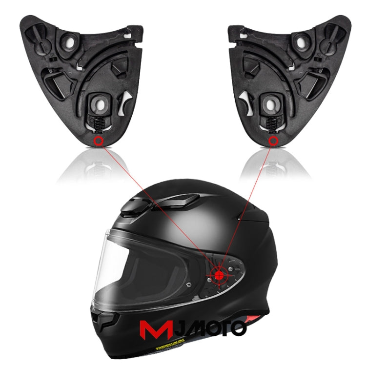1 Pair Motorcycle Helmet Accessories K1 / K3SV / K5 Lens Base - In Car by buy2fix | Online Shopping UK | buy2fix