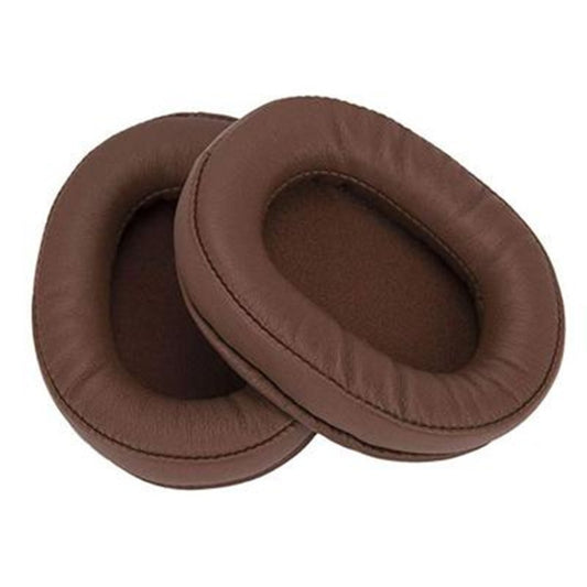 2 PCS Headset Sponge Earmuffs For SONY MDR-7506 / V6 / 900ST, Color: Brown Stitching - Apple Accessories by buy2fix | Online Shopping UK | buy2fix