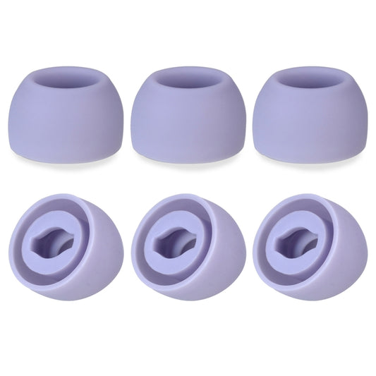 6 PCS Silicone Earplugs For TWS Samsung Galaxy Buds Pro(Small Purple) - Apple Accessories by buy2fix | Online Shopping UK | buy2fix