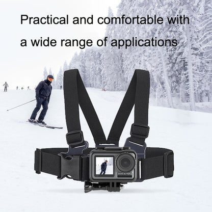 TELESIN GP-CGP-T07 For GoPro / OSMO Action Riding Skiing Shoulder Strap Chest Belt Sports Camera Accessories - DJI & GoPro Accessories by TELESIN | Online Shopping UK | buy2fix