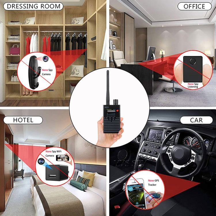 G318 Anti-eavesdropping and Anti-candid Shooting Signal Detector GPS Locator - Security by buy2fix | Online Shopping UK | buy2fix