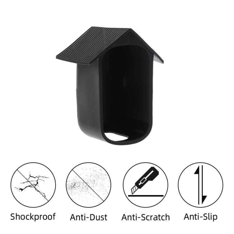 Surveillance Camera Cover Silicone Cover For Eufy 2C(Black) - Security by buy2fix | Online Shopping UK | buy2fix