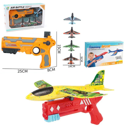 BY-0212 Foam Plane Hand Throw Catapult Aircraft Launcher Glider Model, Color: Red - Fly Toys by buy2fix | Online Shopping UK | buy2fix