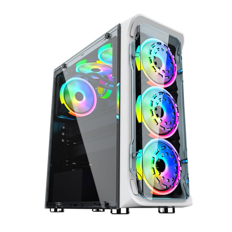 Computer CPU RGB luminous Radiator 2 Fans+Remote Control - Computer & Networking by buy2fix | Online Shopping UK | buy2fix