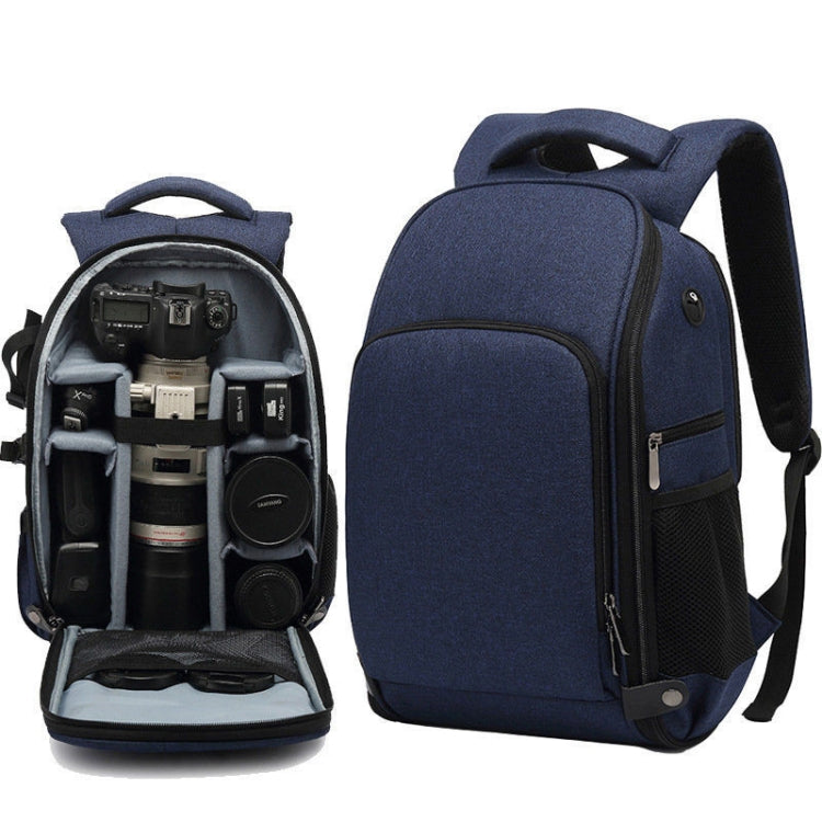 Cationic SLR Backpack Waterproof Photography Backpack with Headphone Cable Hole(Red) - Camera Accessories by buy2fix | Online Shopping UK | buy2fix