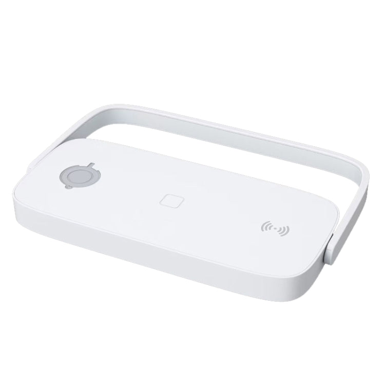 UD10 Mobile Phone Wireless Charger With Small Night Light, For iPhone&iWatch&AirPods(White) - Multifunction Charger by buy2fix | Online Shopping UK | buy2fix