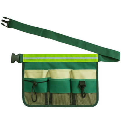 MTP-369 Portable Outdoor Multifunctional Oxford Cloth Hardware Tool Waist Bag(Green Gray) - Storage Bags & Boxes by buy2fix | Online Shopping UK | buy2fix