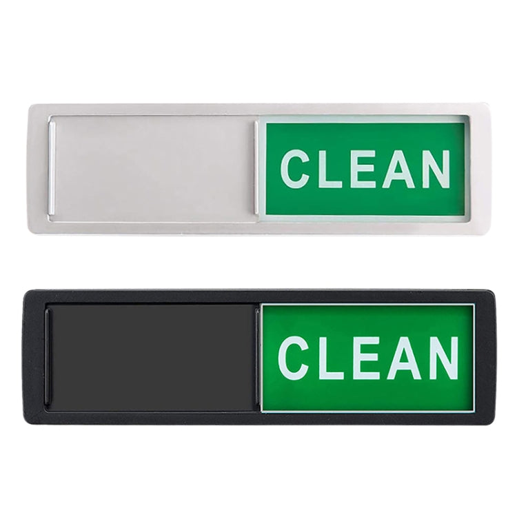 Dishwasher Magnet Clean Dirty Sign 2 Double-Sided Dishwasher Magnet Cover(White) - Home & Garden by buy2fix | Online Shopping UK | buy2fix