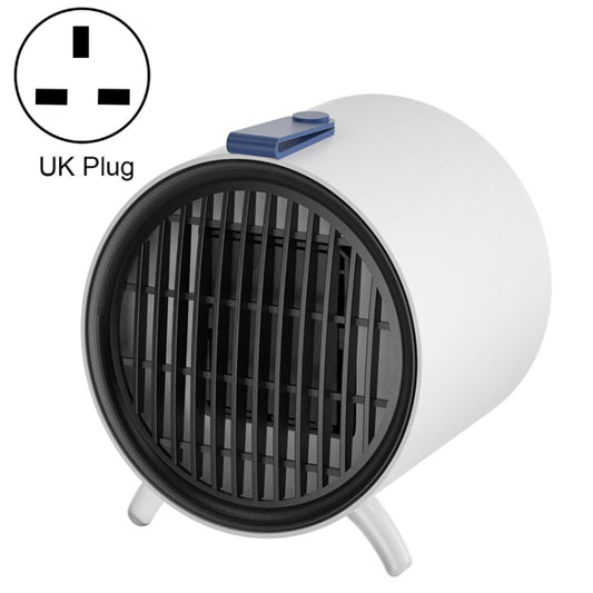 XY-610 Home Office Desk Mini Low Noise Heater Warm Air Machine, Plug Type: UK Plug(White) - Consumer Electronics by buy2fix | Online Shopping UK | buy2fix