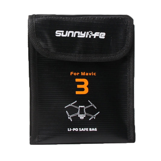 For Mavic 3 Sunnylife M3-DC105 2 In 1 Batteries Safe Storage Explosion-proof Bags - DJI & GoPro Accessories by Sunnylife | Online Shopping UK | buy2fix