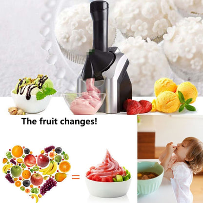 Manual Ice Cream Machine Household Electric Fruit Ice Cream Machine(EU Plug) - Home & Garden by buy2fix | Online Shopping UK | buy2fix