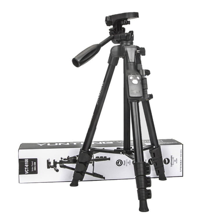 YUNTENG 6108 Camera Tripod With Mobile Phone Bluetooth Remote Control - Camera Accessories by YUNTENG | Online Shopping UK | buy2fix