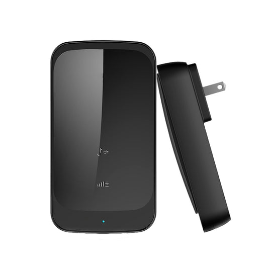 C03 1 For 1 Home Wireless Waterproof Touch Sensor Doorbell(US Plug Black) - Security by buy2fix | Online Shopping UK | buy2fix
