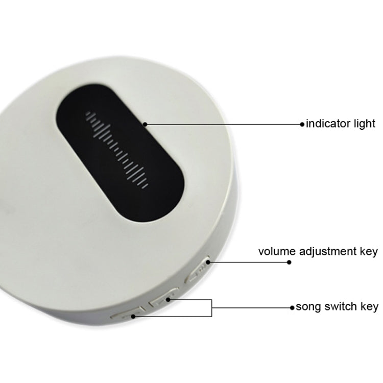 T10-1 1 For 1 Lighting Self-Power Generation Wireless Intelligent Doorbell(EU Plug White) - Security by buy2fix | Online Shopping UK | buy2fix