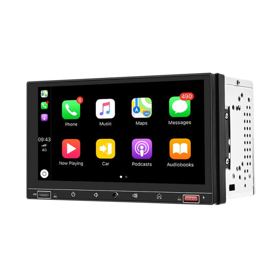 A2916 7 inch Dual-spindle Universal MP5 Car Carplay MP4 Player, Style: Standard - In Car by buy2fix | Online Shopping UK | buy2fix