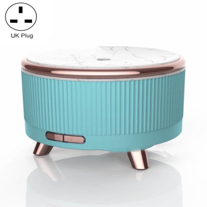 Ultrasonic Aromatherapy Diffuser Humidifier Essential Oil Diffuser UK Plug(Emerald) - Home & Garden by buy2fix | Online Shopping UK | buy2fix