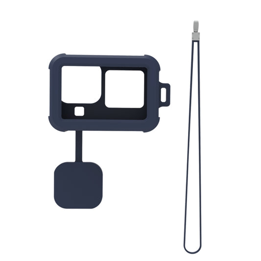 For GoPro HERO10 Black / HERO9 Black Liquid Silicone Case(Midnight Blue) - DJI & GoPro Accessories by buy2fix | Online Shopping UK | buy2fix