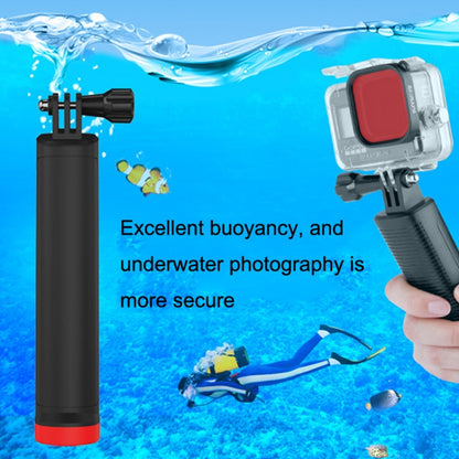 Sunnylife TY-Q9260 For Action 3 / GoPro Hero 11 / 360 ONE RS Action Camera Handle Floating Rod(Black) - DJI & GoPro Accessories by Sunnylife | Online Shopping UK | buy2fix