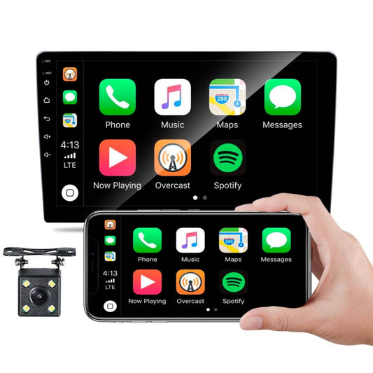 C7001 7 inch Touch Screen Built-In CarPlay Car MP5 Player, Style: Standard+4 Light Camera - In Car by buy2fix | Online Shopping UK | buy2fix