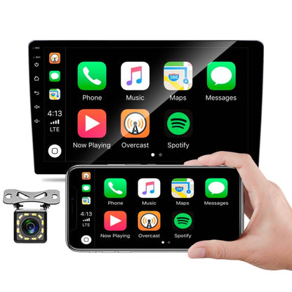C7001 7 inch Touch Screen Built-In CarPlay Car MP5 Player, Style: Standard+12 Light Camera - In Car by buy2fix | Online Shopping UK | buy2fix
