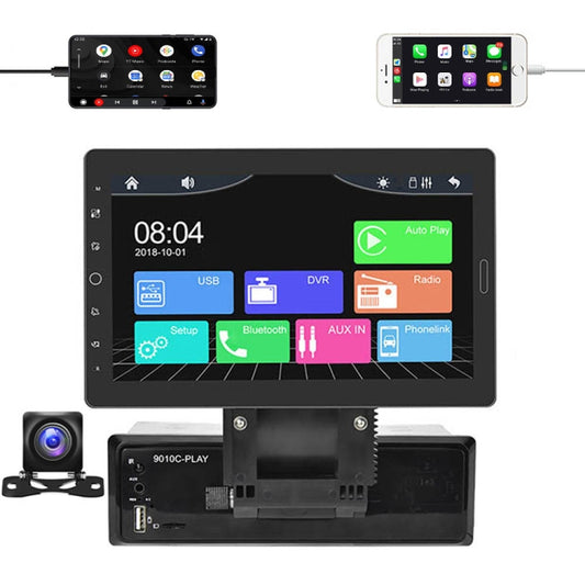 1310C 10.1 inch Car Full Screen Touch HD MP5 Wired Carplay Player, Style: Standard+AHD Camera - In Car by buy2fix | Online Shopping UK | buy2fix