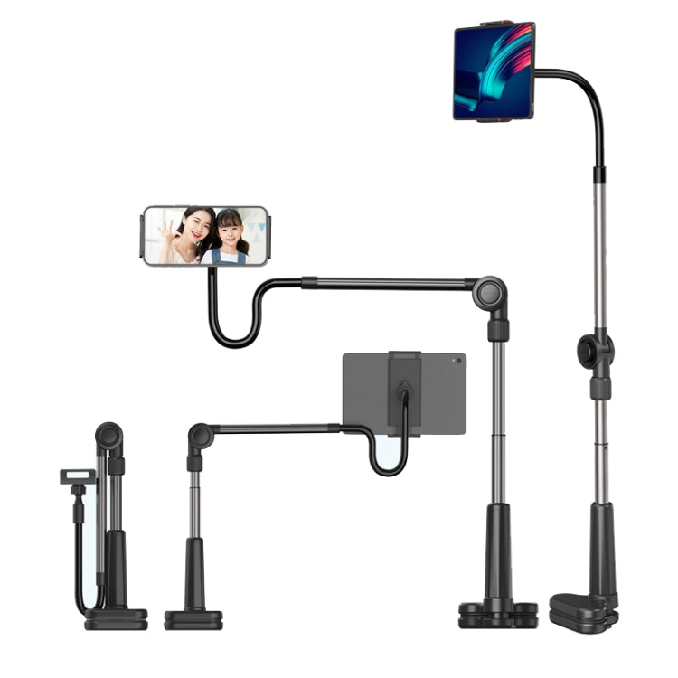 WS-21009 Cantilever Lazy Phone Stand Tablet Desktop Stand(Black) - Lazy Bracket by buy2fix | Online Shopping UK | buy2fix