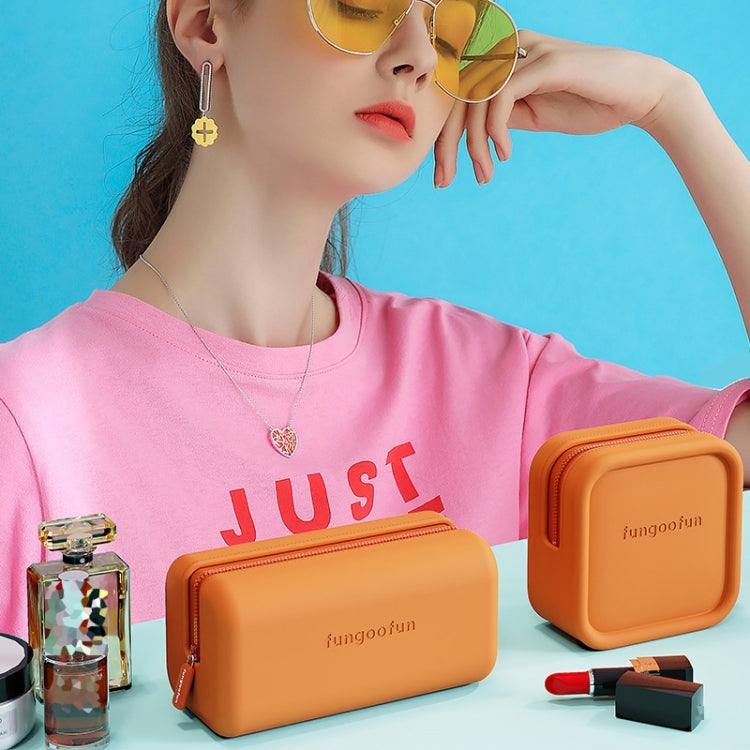 Fungoofun Candy Color EVA Travel Digital Storage Bag Cosmetic Bag, Color: Brick Orange - Digital Storage Bag by Fungoofun | Online Shopping UK | buy2fix