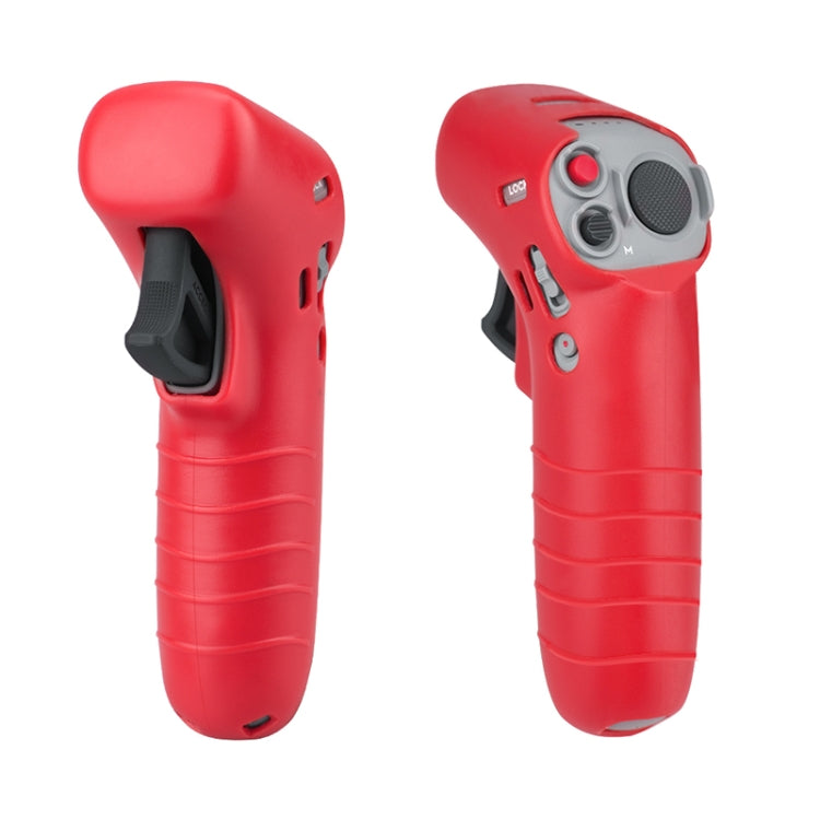 For DJI FPV Combo Controller Silicone Cover Protective Sleeve Skin Case Red - DJI & GoPro Accessories by buy2fix | Online Shopping UK | buy2fix