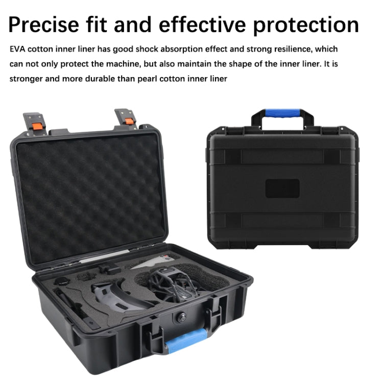 For DJI Avata Drone Explosion-proof Box Shockproof And Waterproof Bag(Black) - DJI & GoPro Accessories by buy2fix | Online Shopping UK | buy2fix