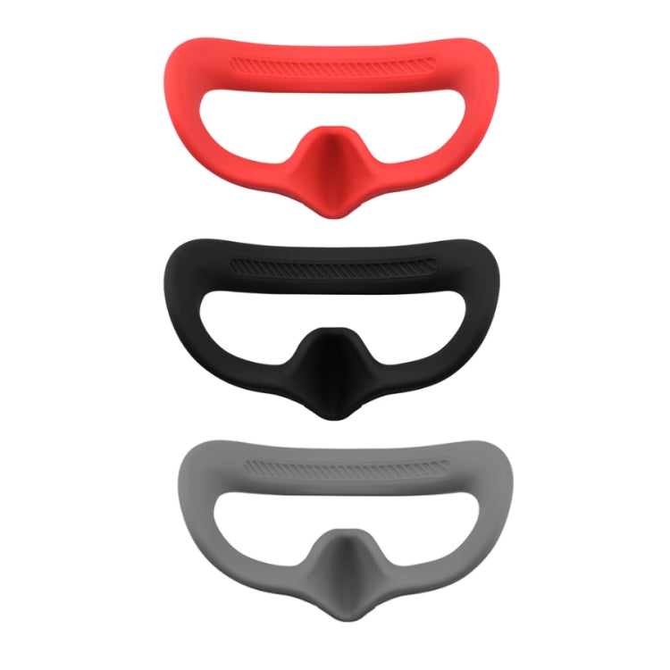 For DJI Avata Goggles 2 Eye Pad Silicone Protective Cover(Red) - DJI & GoPro Accessories by buy2fix | Online Shopping UK | buy2fix