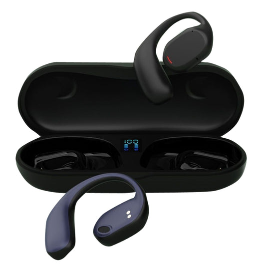 JS270 Wireless Bluetooth Headset Hanging Ear Business Sports Earphone(Black) - Bluetooth Earphone by buy2fix | Online Shopping UK | buy2fix